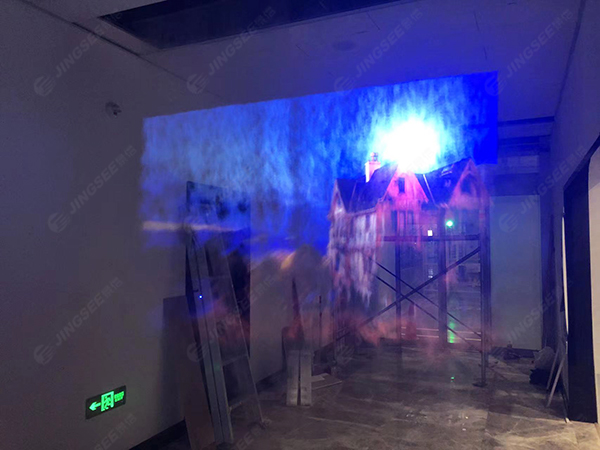 全息投影，霧幕投影